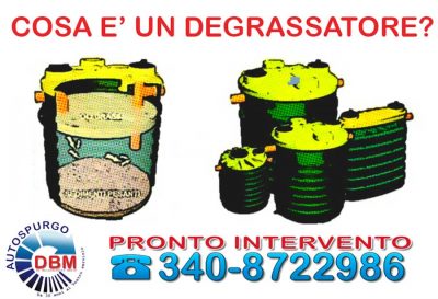 Cosa è un degrassatore mensa?