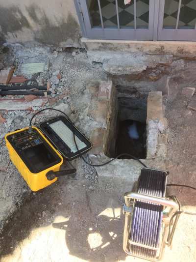 Lavori eseguiti di recente presso le suore Oblate di Albano Laziale. videoispezione e disostruzione fognature.