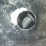 Videoispezione per verificare occlusione tubazioni di scarico